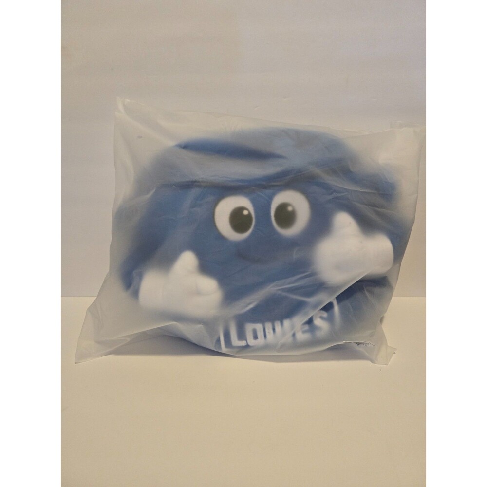NWT LIMITED LOWES IN HAND Kid Big Blue Mascot Plush Small Backpack with straps